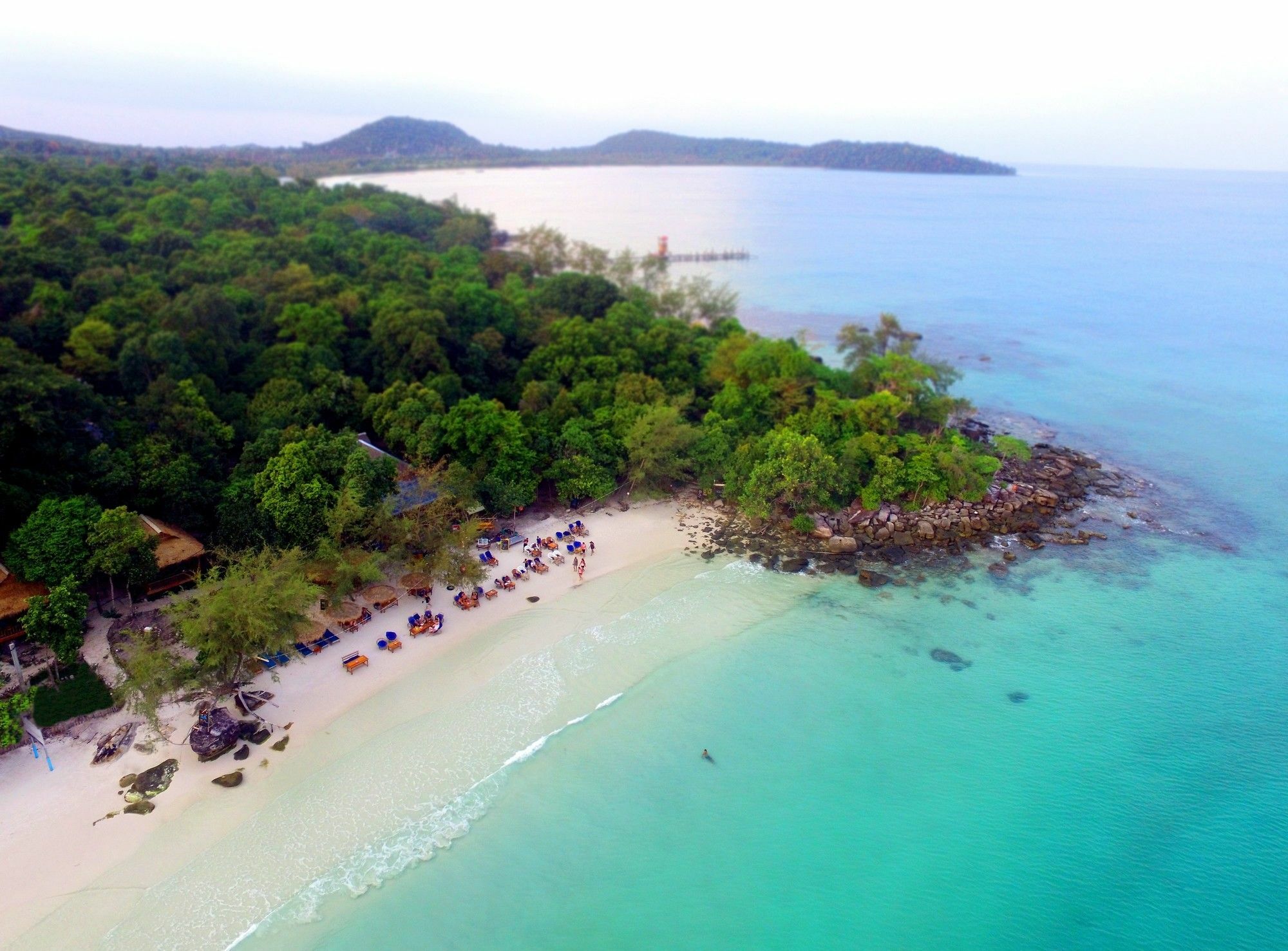 White Beach Bungalows Kaoh Touch Esterno foto
